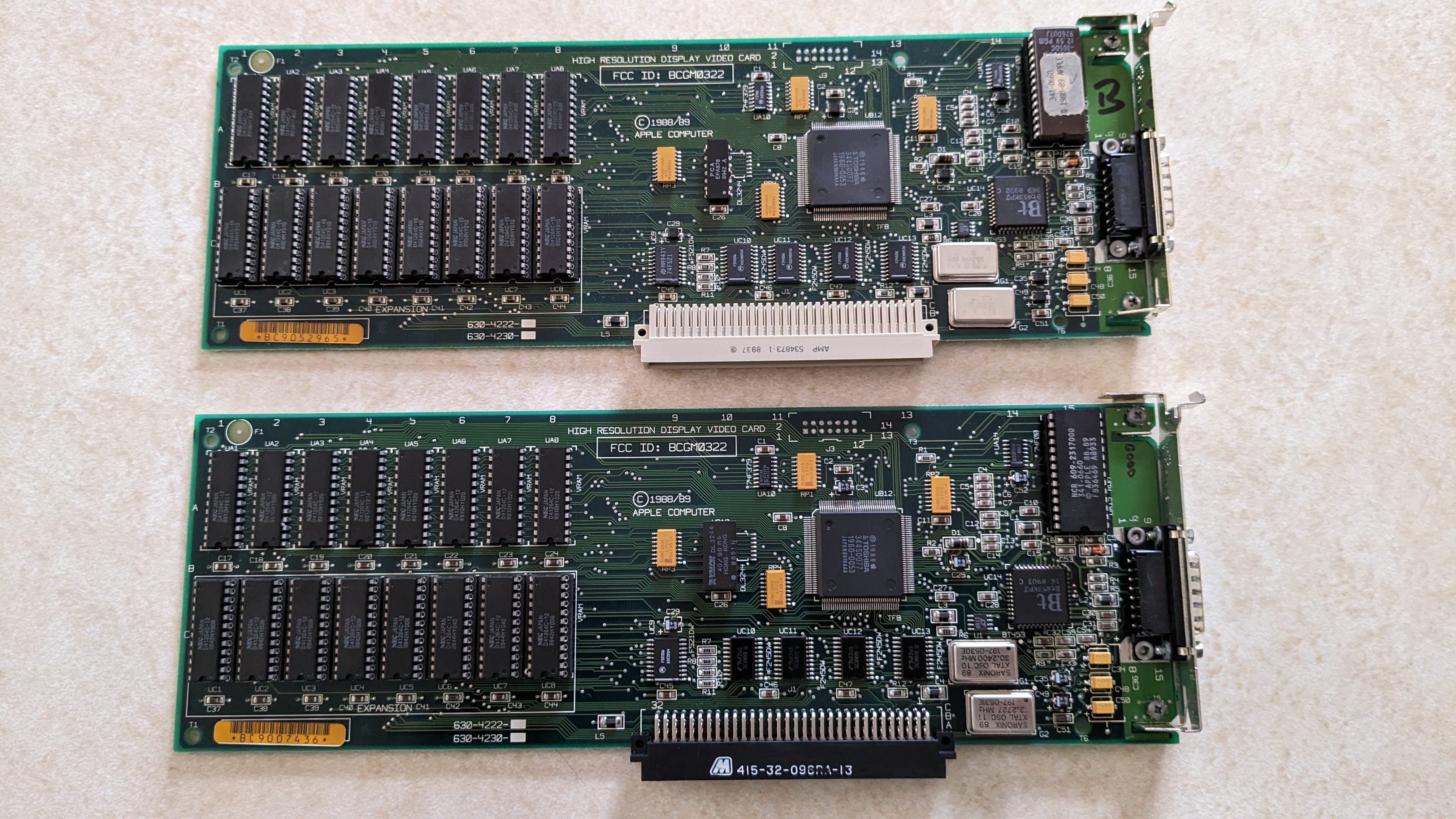 Nubus video cards don't work after recap | Applefritter